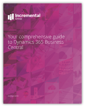 Dynamics 365 business Central, cover